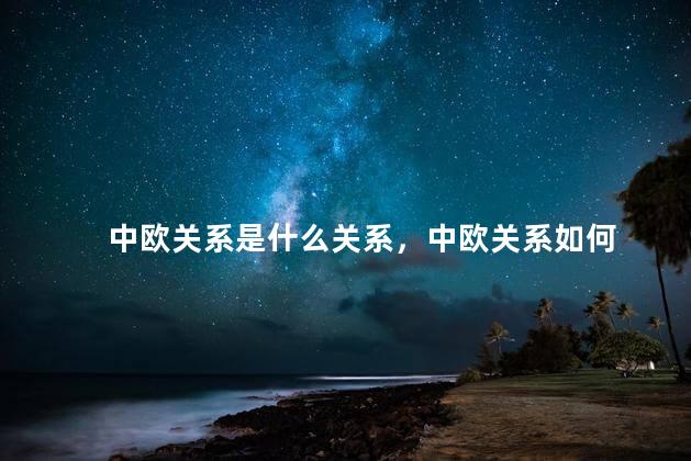 中欧关系是什么关系，中欧关系如何