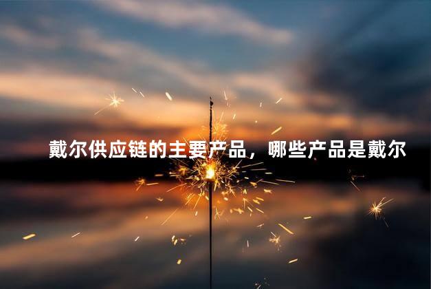 戴尔供应链的主要产品，哪些产品是戴尔的