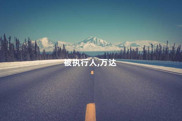 万达新增一条被执行人信息